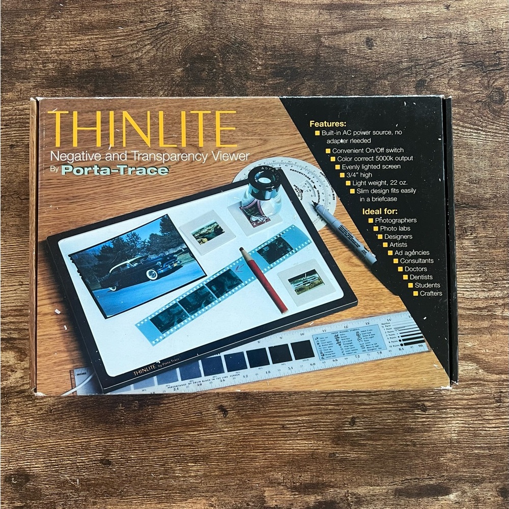 THINLITE Negative and Transparency Viewer By Porta-Trace